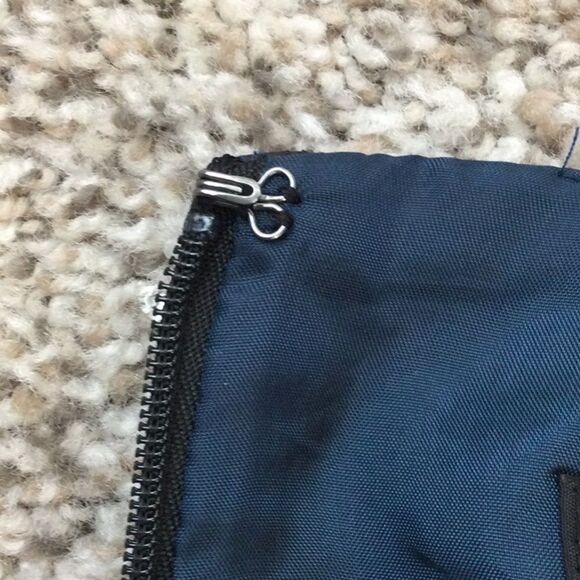 Rag and Bone Midnight blue/blk fringe mini skirt - Picture 7 of 10